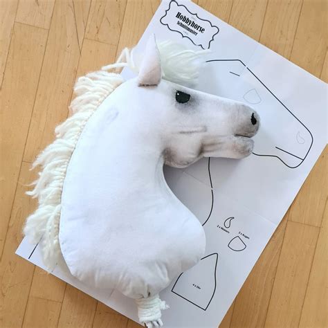 Hobby Horse Sewing Pattern With Tutorial, PDF Download, DIY Stick Horse ...