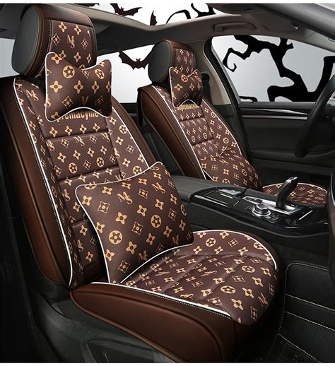 Louis Vuitton Inspired Car Seat Covers | semashow.com