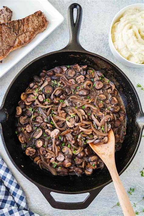 The Best Sautéed Mushrooms for Steak | Get On My Plate