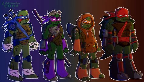 TMNT Redesign by Stolenboredom on DeviantArt