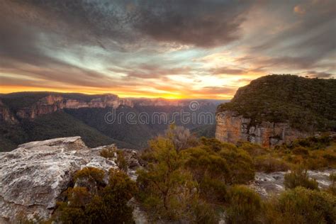 Scenic Views Blue Mountains Australia Stock Photo - Image of travel, nature: 253808490