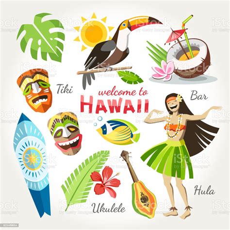 Hawaii Stock Illustration - Download Image Now - Hawaii Islands, Big Island - Hawaii Islands ...