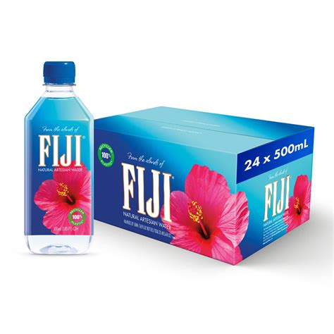 Buy FIJI Natural Artesian Bottled Water 500 mL / 16.9 Fl Ounce (Pack of ...