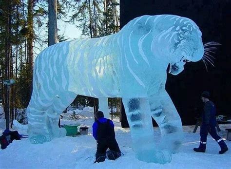 Beautiful ice sculpture | Amazing things in the world! | Pinterest