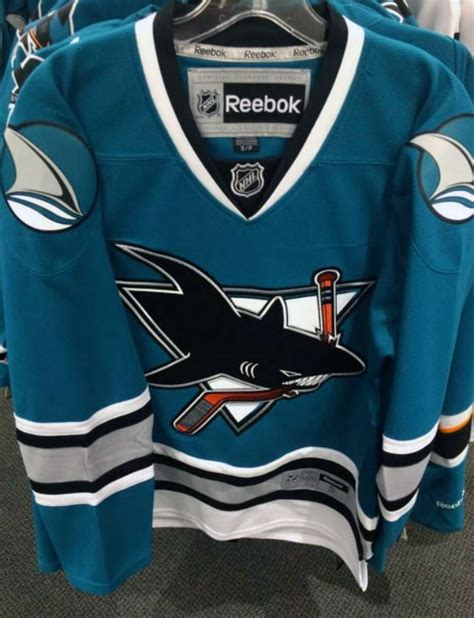 Searching for San Jose Sharks 25th Anniversary Heritage Jersey : r ...