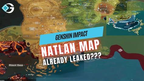 Natlan Map Leaked? – Everything Rumored About the Pyro Nation of Genshin Impact - GameRiv