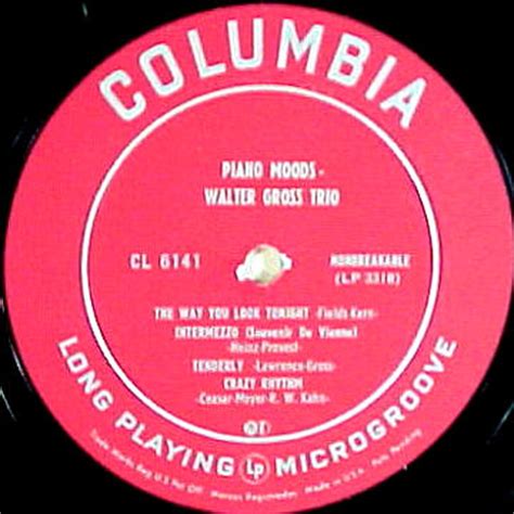 Columbia 10" Album Discography, Part 1 (CL 6001 to CL 6099) 1948-1950