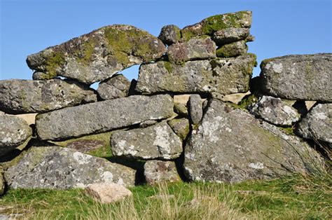 Wall as sculpture | Granite blocks used as dry stone walling… | Flickr