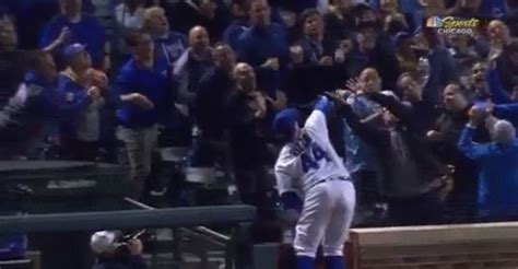 WATCH: Cubs fan channels Steve Bartman, ruins potential game-ending ...