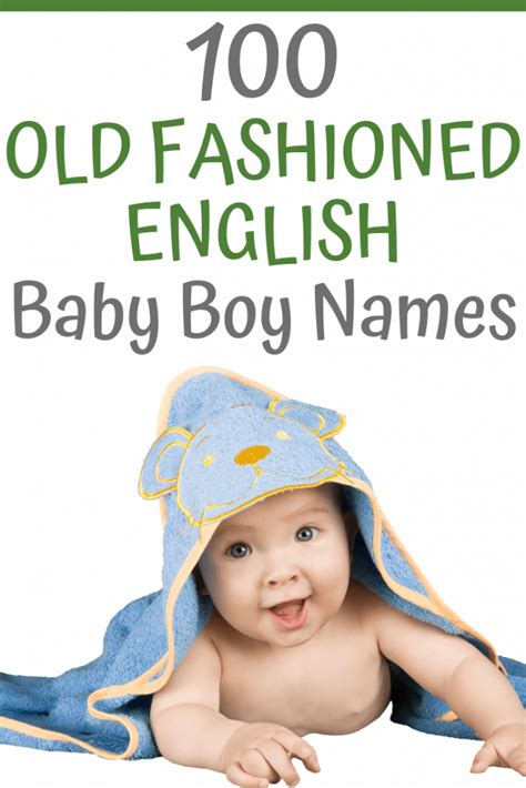 Old Fashioned Boys Names