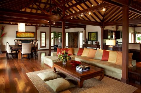 Bali Inspired - Tropical - Living Room - Hawaii - by Andrea Lecusay ...