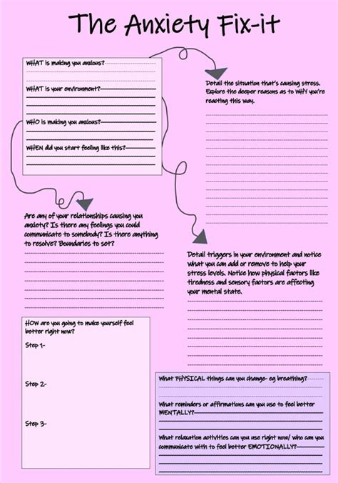 25 Eating Disorder Recovery Worksheets printable - Etsy