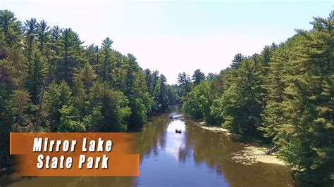 Mirror Lake - Exploring Wisconsin State Parks - YouTube