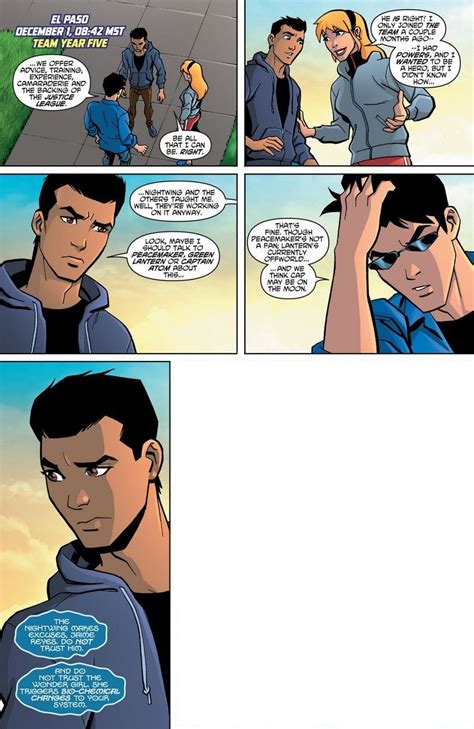 scans_daily | Welcome to the Team, Jaime Reyes | Young justice comic, Blue beetle young justice ...