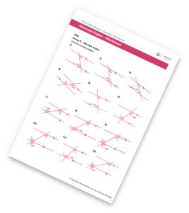 Alternate Angles Worksheet - GCSE Maths [FREE] - Third Space Learning