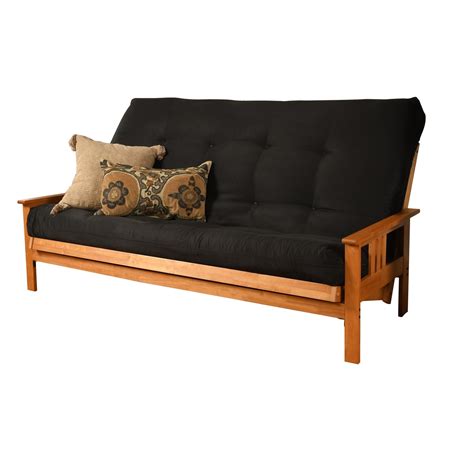 Havana Queen Size Futon Cover Only Bonded Leather Premium Collection Fits 6-8 inch Futons ...