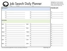 Job Search Organizer EDITABLE Printables by FreshandOrganized ...