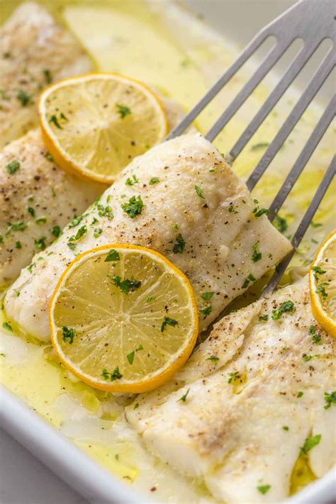 The Best Lemon Baked Cod Recipe - Little Sunny Kitchen