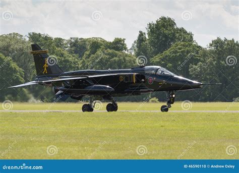 Jaguar fighter jet editorial image. Image of gray, jaguar - 46590110