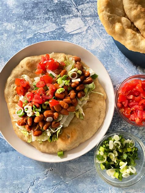 Indian Tacos with Indian Fry Bread - Authentic Navajo Taco Recipe