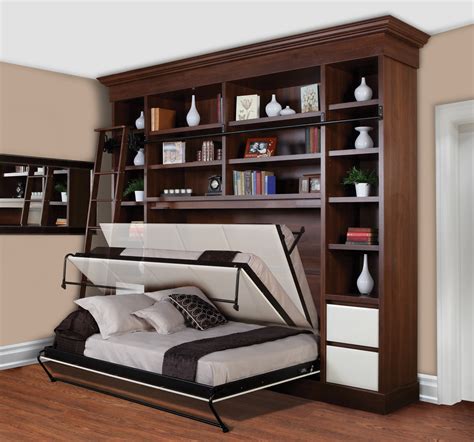 Comfortable Bedroom Design with Murphy Bed Kit Lowes – HomesFeed