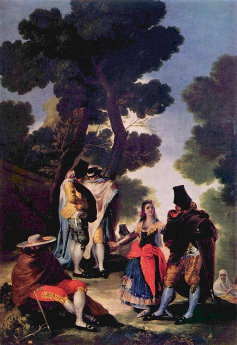 File:La maja y los embozados, Francisco de Goya.jpg - Wikimedia Commons