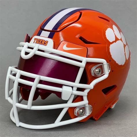 Full size auto clemson football helmet - town-green.com