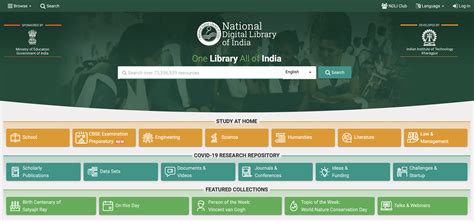 National Digital Library of India - DevInfo.in