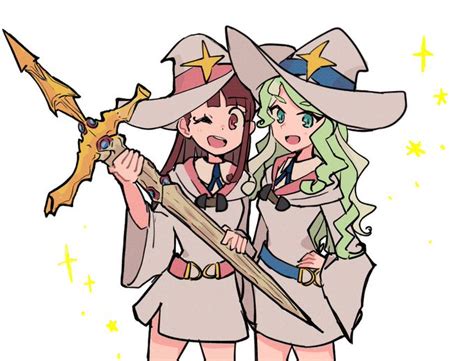 Akko and Diana : r/LittleWitchAcademia