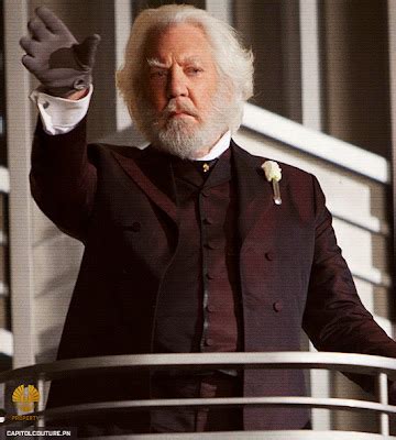 MoovyBoovy: Donald Sutherland as President Snow