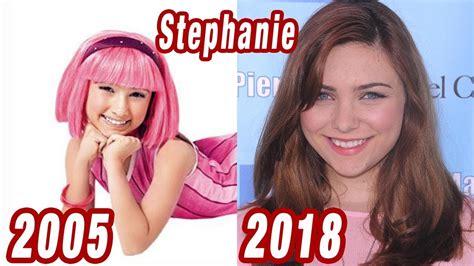 LazyTown - THEN AND NOW 2018 - YouTube