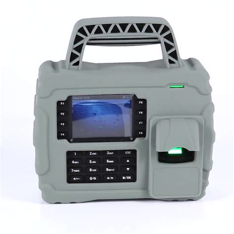 Zk S922 Biometric Fingerprint Time Clocks For Construction Site Time Attendance With Backup ...