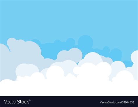 Cloud template design Royalty Free Vector Image