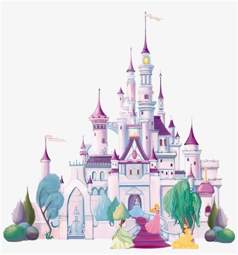 Castle Clipart Snow White - Disney Princess Castle Clipart Transparent ...