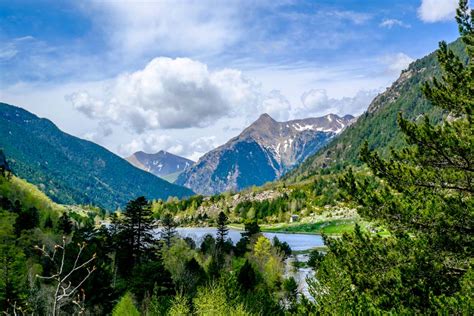 Four Natural Elements of the Lleida Pyrenees in Spain