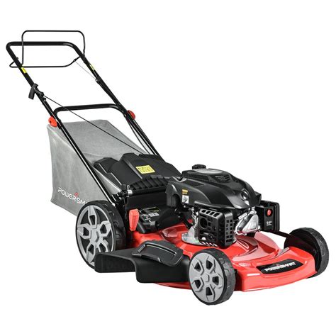 PowerSmart 22 in. 3-in-1 200 cc Gas Walk Behind Self Propelled Lawn ...