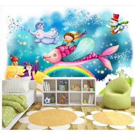 Customize 3D Kids Room Wallpaper at Rs 150/square feet | 3D Sticker Wallpaper in New Delhi | ID ...