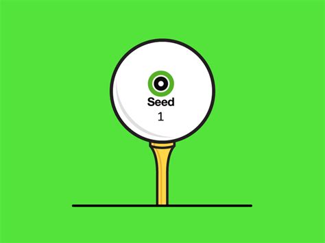 Seed Golf Ball by DoodleMoose Designs on Dribbble