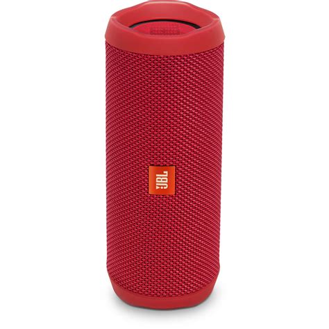 JBL Flip 4 Wireless Portable Stereo Speaker (Red) JBLFLIP4REDAM