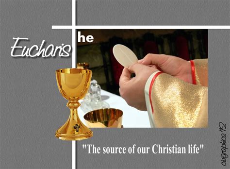 civigraphics: Sacrament of Holy Eucharist