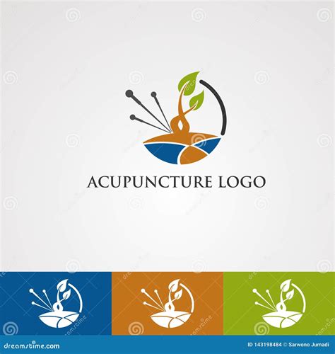 Acupuncture Logo , Physiotherapy Logo Vector Royalty-Free Stock Image ...