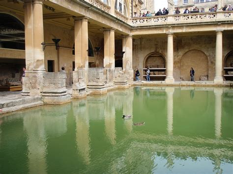 The Ancient Roman Baths @ Bath, England | Roman baths, England, Around ...