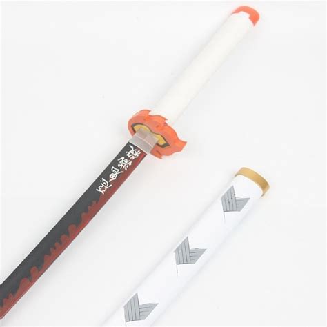 Anime Demon Slayer Rengoku Kyoujurou Sword Cosplay Costume - AllCosplay.com