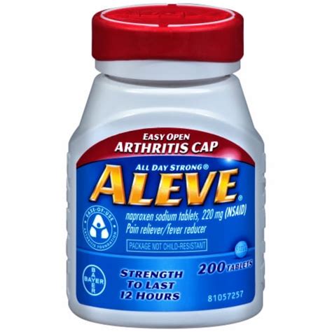 Aleve Arthritis Tablets, 200 ct - Fry’s Food Stores