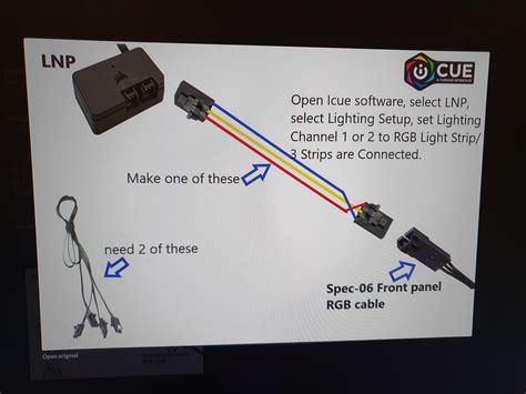 I have a new pc build with RGB lighting. I have a Corsair spec 06 case ...