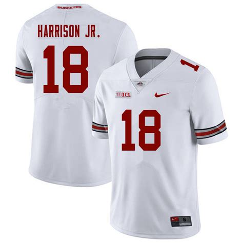 Cheap Stitched Marvin Harrison Jr. Ohio State Buckeyes Football Jersey