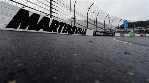 Updated NASCAR at Martinsville Weather: Rain in the Forecast for Wednesday Night's Blue-Emu ...