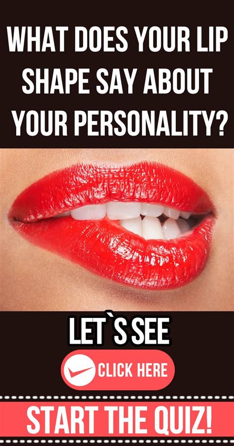 What Does Your Lip Shape Say About Your Personality? | Lip shapes, Mehndi design photos, New ...