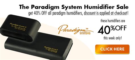 Get 40% OFF our Paradigm Humidifiers! | Buy cigars, Humidors, Humidor accessories
