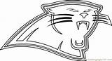 Carolina Panthers Coloring Page Az Pages Sketch sketch template